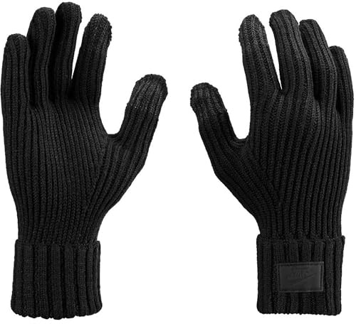 NIKE Knit Gloves Handschuhe (black, L)