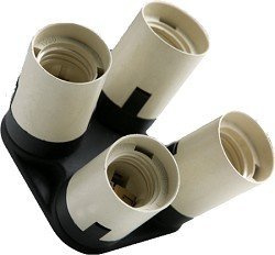 Photo Basics 413 4-Socket Adapter white