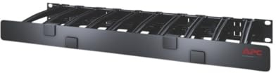 1U Horizontal Cable Manager, 6 deep, Single-Sided