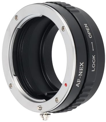 ayex Objektivadapter Kompatibel mit Sony/Minolta Objektive an E-Mount Kamera