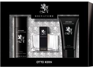 Otto Kern Herrendüfte Signature Man Geschenkset Eau de Toilette Spray 30 ml + Shower Gel 75 ml + Deodorant 75 ml 3 Stk.