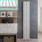 ELEGANT 1800 x 300 mm White Vertical Column Radiator Single Flat Panel Designer Bathroom Radiator