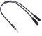 Répartiteur d'antenne de Voiture Universel Radio DIN par Keple | Diversity Mâle vers Femelle Extention Plomb Compatible avec Modèles De Voiture, Radio, Navigation | 0.5 m
