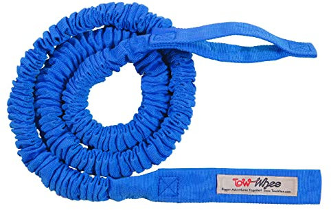 Tow Whee Abschlepp Bungee Winter Blau
