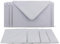 75 Klappkarten mit Umschlägen Set Flieder (Lila) - DIN A6 Blanko Doppelkarten 14,8 x 21 cm (160 g/m²) - DIN C6 Umschlag 11,4 x 16,2 cm (100 g/m²) Nassklebung - Grußkarten Einladungskarten Hochzeit