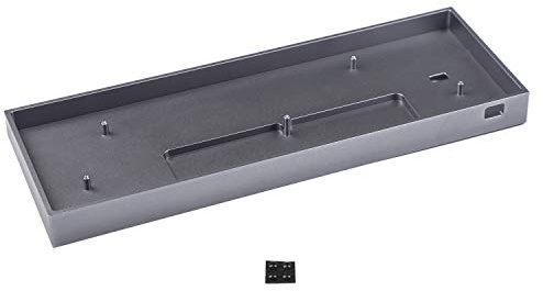 Gehäuse aus eloxiertem Aluminium für Anne Pro 2 (Titaniumgrau)