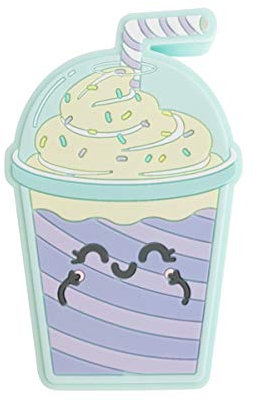Mr. Wonderful Mini Enceinte Bluetooth sans Fil en Forme de Smoothie de la Marque avec 3-4 Heures d'autonomie. Couleur Lilas et Vert Menthe.