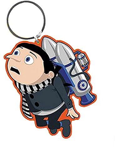 Pyramid Minions 2: Gru Jetpack -Rubber Keychain- (Portachiavi Gomma) Ufficiale