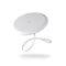 ZENS Qi certifiée Chargeur intégré sans Fil 15W Blanc (Installation Facile | Standard de Charge Rapide Apple & Samsung | Design Ultra-Mince (5mm) | Adaptateur Secteur UE/UK/US Inclus)