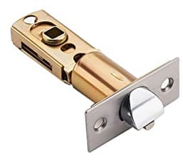 Qrity Tubular Mortice Latch, Door Latch, Mortice Latch, Adjustable Latch Size 60/70mm, for Lever Door Handles, Internal Door Handles