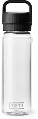 YETI Yonder 750 ml/25 oz Water Bottle with Yonder Chug Cap, Clear