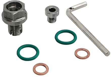 Kit di Riparazione della Filettatura della Coppa dell'olio Autofilettante, Tappo di Scarico Sovradimensionato in Acciaio Inossidabile Robusto Facile da Installare Durevole per Auto (M14.1-1.5x15mm)