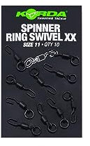 Korda Spinner Ring Swivel XX Size 11 - Wirbel, Karpfenwirbel, Schnellwechsel Wirbel, Hakenwirbel