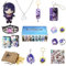Nahida Genshin Impact Schlüsselanhänger fur Dekorieren, Genshin Impact Geschenkbox, Genshin Impact Geschenk Set, (Raiden Shogun)