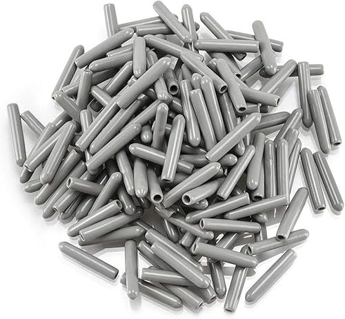 Dzxin Tapas para Estante de Lavavajillas, 100 Piezas Universal Universal de Lavavajillas PVC Cubierta Protección para Puntas de Bandeja Lavavajillas(Gris)