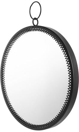 Cabilock Miroir Suspendu Rond 7 Pouces Miroir De Maquillage Mural Décoratif pour Chambre Salle De Bain