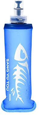 Soft Water Bag, 250/500ML Soft Flask Water Bottle, TPU Foldable Running Hydration Flask, Sports Water Bag For Running Hiking Cycling Climbing Travel