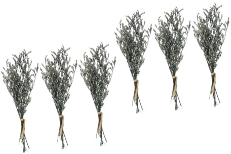 ABOOFAN 6 Bündel getrockneter Blumenstrauß Trockenblumenstrauß Desktop- trockenblumenstrauss trockenblumen straus Wohnkultur getrocknete Blumen Blumenstrauß selber Machen DIY-Handwerk