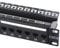 Cable Matters 1U 19 Zoll 24-Port 10Gbps Cat6 Ethernet Patchpanel mit Inline-Keystone und Kabelmanagementleiste, Rackmount oder Wandhalterung Netzwerk-Patchpanel / RJ45-Patchpanel