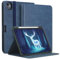 HEISHAYU Custodia per iPad Pro 11 Pollici M4 2024 (5a generazione), Cover in TPU Con Pencil Portapenne,Blu