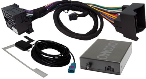 VOCOMO DAB/DAB+ Digital Radio Integration kompatibel mit Audi A4 B8 (8K), A5 (8T/8F), Q5 (8R) mit Radio Concert/Symphony 3 (CAN-Bus)