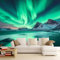 Generic 400 x 280 cm Vliestapete Fantasie-Nordlichter Tapetenwandbild GrüN 3D Fototapete Wohnzimmer-Schlafzimmer-Wanddekorationstapete Pflegeleicht