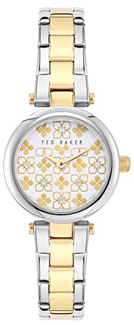 Ted Baker Ladies Two Tone Stainless Steel Chain Bracelet Watch, Two Tone