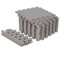 GORILLA SPORTS® Bodenschutzmatte - Set aus 18 Stücken, 30x30 cm, EVA, Rutschfest, Grau - Bodenmatte, Fitness Schutzmatte, Puzzlematte Boden, Sportmatte, Unterlegmatte für Fitnessgeräte