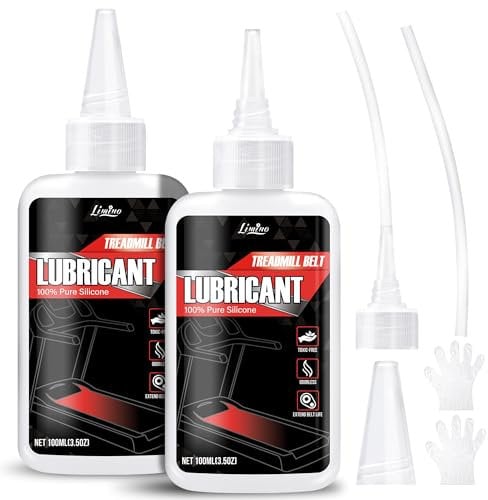 Silikonöl für Laufbänder, Treadmill Lubricant 200ml - 100% Reines Silikon Laufbandöl, Giftigfrei, Geruchlos, Hochtemperaturbeständig, Silikonöl Laufband mit Weichen Röhrchen, Glatt & Rauschreduzierung