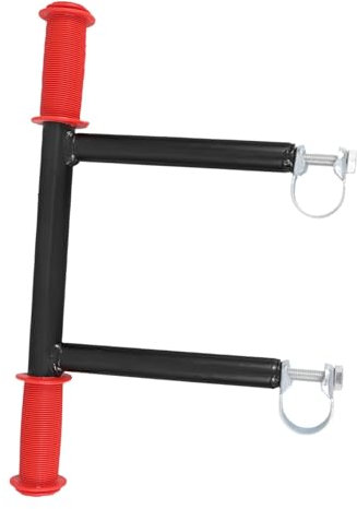KONTONTY Campingwagen Griff Ersatzteil Ergonomischer Schiebegriff für Bollerwagen Universelles Zubehör für Outdoor Aktivitäten und Komfortabel Robuste und Eisenkonstruktion