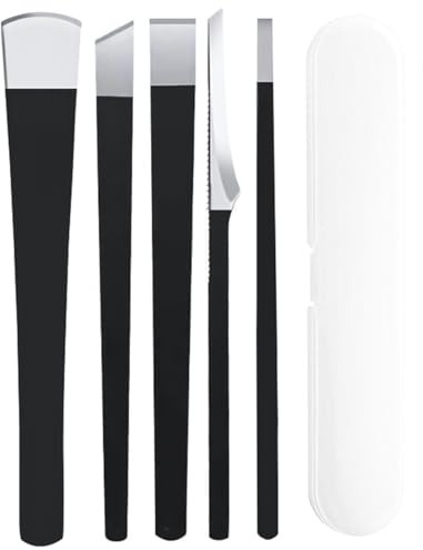 YSUY 5 Pcs Toenail Tool Kit, Ingrown Toenail Clippers & Nail Cleaner Tool, Podiatry Tools & Pedicure Set, Chiropody Tools for Ingrowing Toenail Treatment, Manicure & Pedicure Tooles for Men Women ﻿