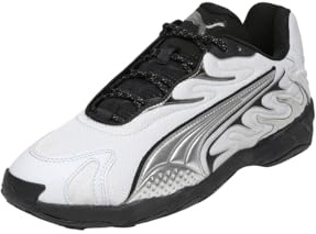 Puma Inhale Smile Unisex Adult Sneaker, Black Silver Mist, 6.5 UK
