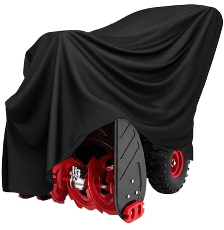 Tuxuseo Outdoor Schneefräsen Abdeckplane | Wasserdichte Robuste Staubdichte Abdeckhaube,Outdoor Schutzhaube Mit Staubschutz | Für Haus Garage Hof Einfahrt Garten Lagerung Saisonal