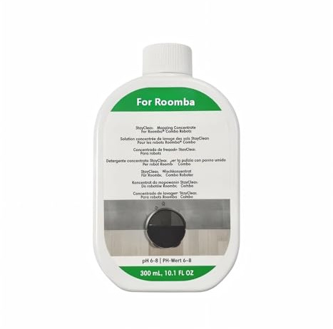 Robot Aspirateur Solution Multi-surfaces 300 ML. Compatible Avec Roomba 105 Combo + AE / E5 / 505 Combo/Plus 504 Vca/Max 705/105 Vca(1PCS)
