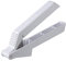 KitchenCraft Knoblauchpresse, Kunststoff, Weiß, 16 x 4 cm