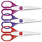 WEDO Bastelscheren-Set Barock-/Ziegel-/W-Schnitt, 3 Stück, Kunststoff, violett, 16 cm