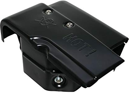 Wiltec Schalldämpfer für LIFAN 9 PS Motor – Benzinmotor Ersatzteil Silencer – Einzylinder für Kleinmaschinen & Karts, 4-Takt Motor & OHV Ventilsteuerung