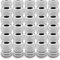 ARLI Kabelverschraubungen M25 x 1,5 mm metrisch IP68 100x M 25 Kabel Verschraubung 14-16 mm grau Gegenmutter wasserdicht Kunststoff (100 Stück)