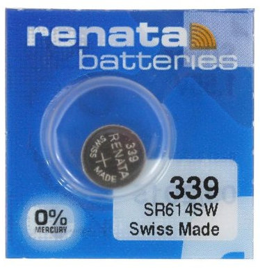 Renata 339 Button Cell watch battery