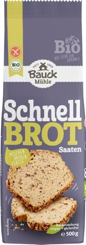 Schnellbrot mit Saaten glutenfrei Bio 1 x 500 g