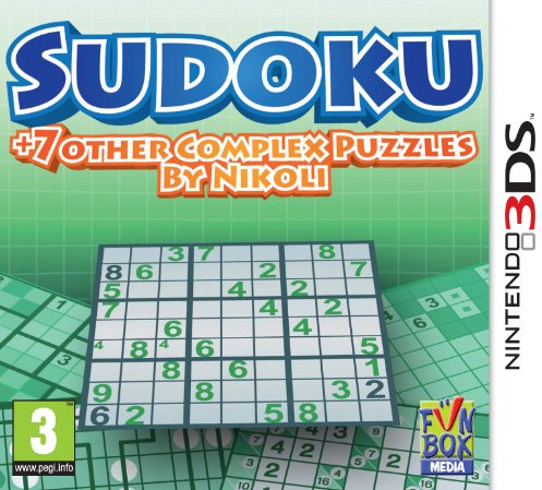 Sudoku + 7 other Complex Puzzles by Nikoli (3DS)