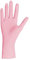 Hygostar Lot de 100 gants jetables en nitrile, Rose, M, Rosa, 2000