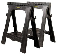 Stanley 2 Pack Folding Sawhorse