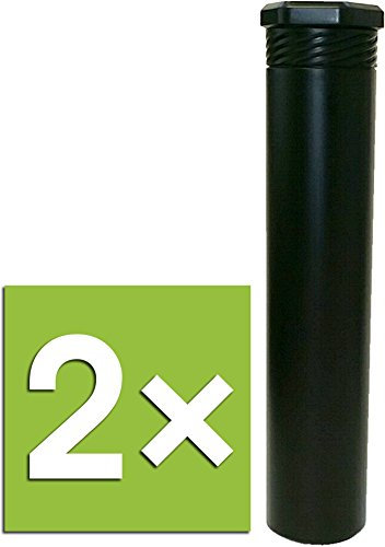 Rumold DP Drehpack Versandrollen Polyethylen (Schwarz, 2 Stück)