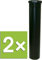 Rumold DP Drehpack Versandrollen Polyethylen (Schwarz, 2 Stück)