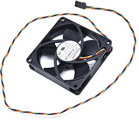 BAY Direct 12V 0.36A 4WIRE 4.32W 808020mm Ventola posteriore di ricambio per Dell OptiPlex 790 990 SFF Numero parte compatibile PVA080F12H 725Y7