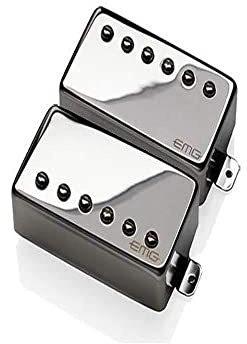 EMG REV Revelation Signature Passive Alnico 2 Humbucker Guitar Pickup Set, Chrome