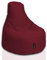 BuBiBag Gamer Sitzsack, Lounge Sessel, Gaming Sitzsäcke, Indoor & Outdoor Kissen für Kinder und Erwachsene (Weinrot;Ø:80cm)