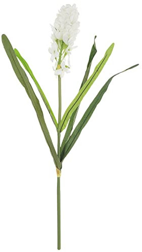BESPORTBLE Weiße Hyazinthe Blume Faux Lebensechte Hyazinthe Kunst Foto Requisiten Desktop-Blumendekorationen für Hochzeitsfeier Home Office