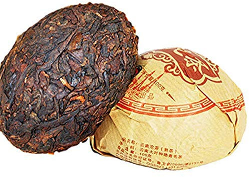 100g (0.22LB) Rush Tuocha Thé au yunnan Vieux théier Thé Pu'er Thé noir Thé chinois Thé à thé Thé mûr Thé Puerh Alimentation Thé Pu-erh Thé Puhh Thé cuit Thé rouge